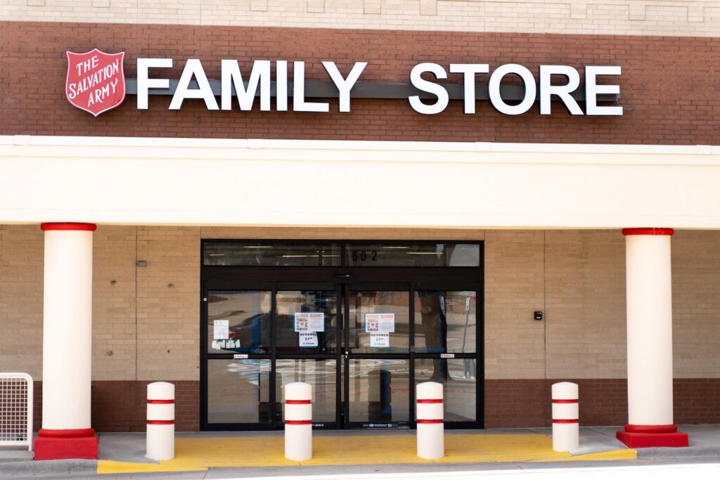 salvation army crib mattress donation