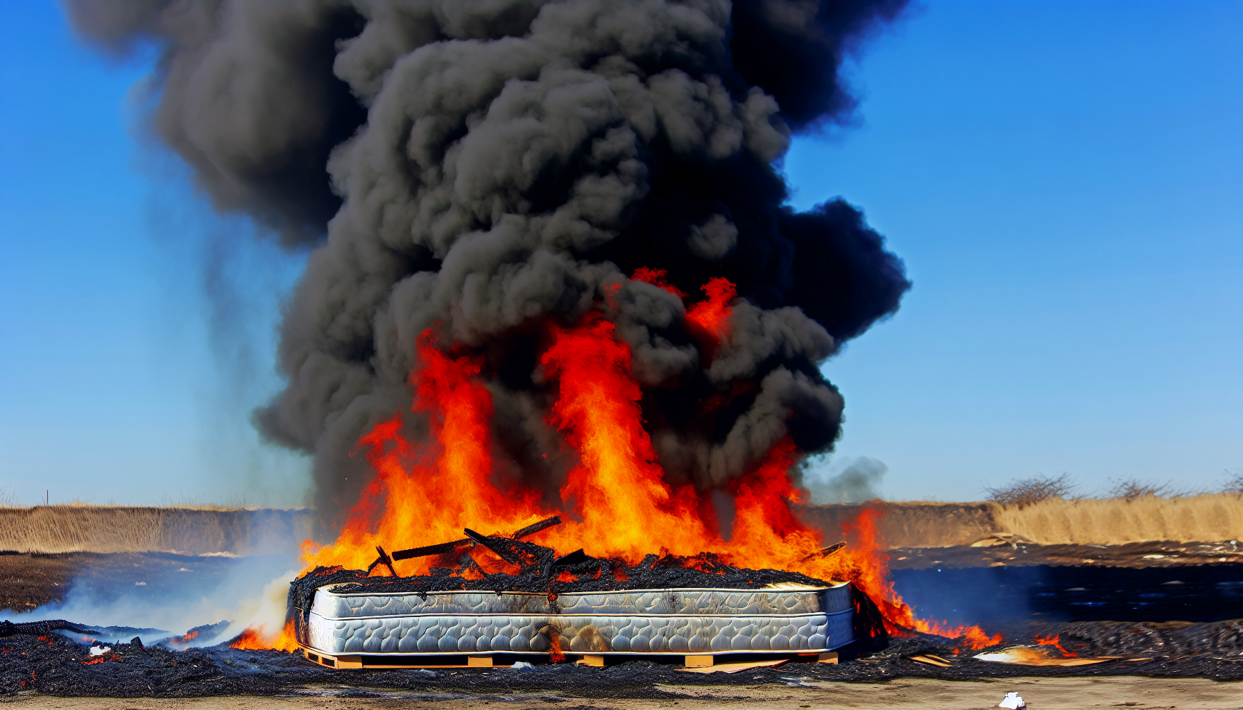 The Environmental and Health Hazards of Mattress Burning