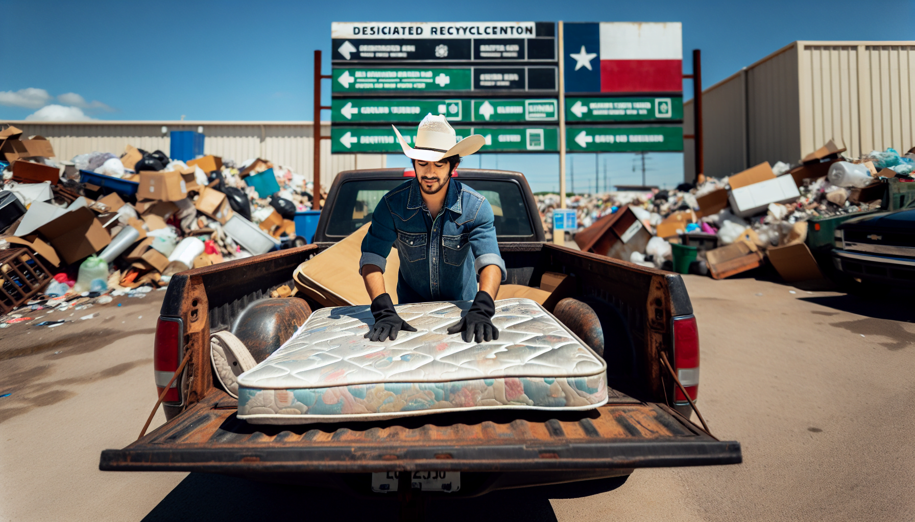 Safe Disposal of Old Mattresses in Texas