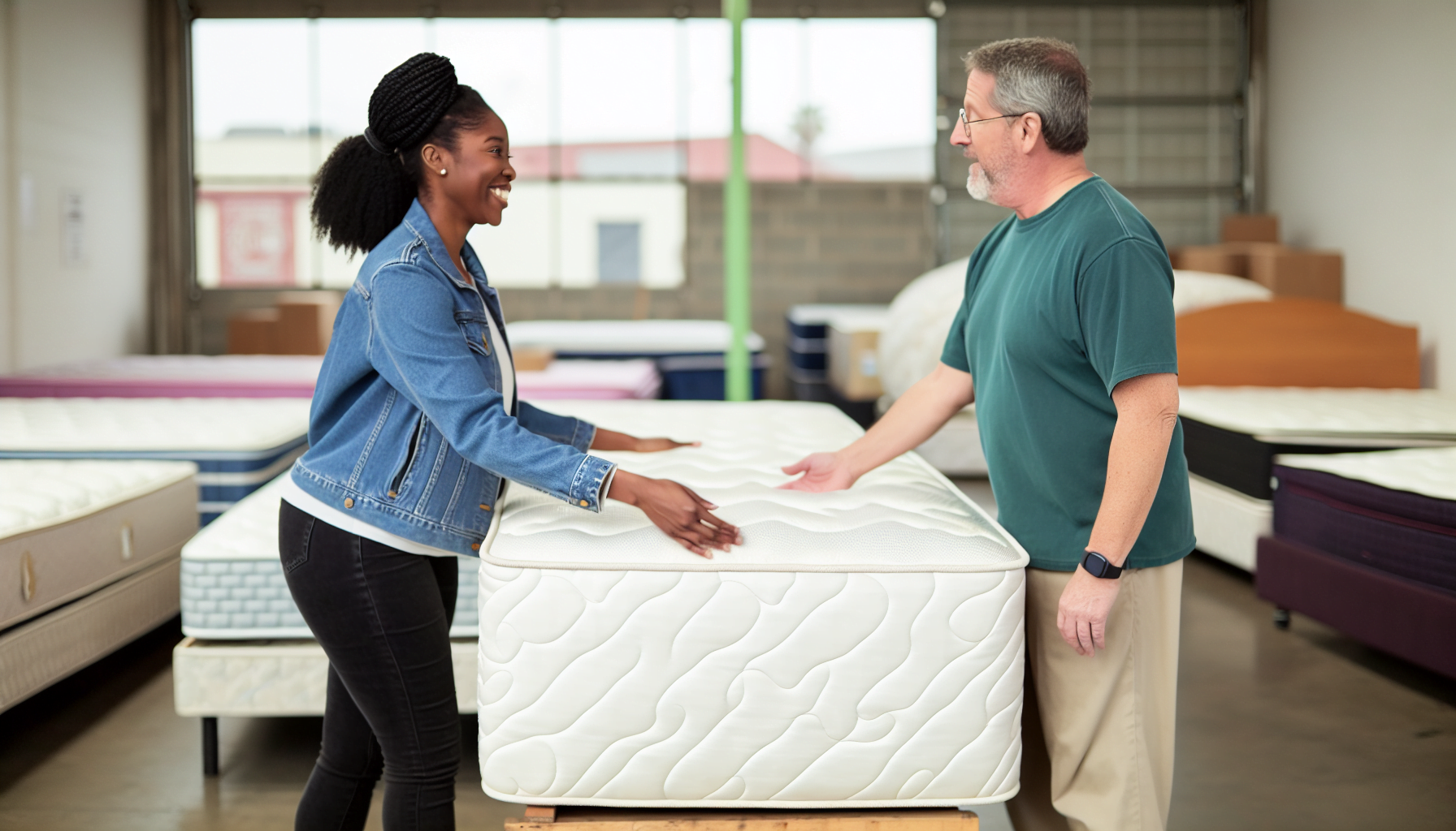 Donating gently used mattress to charity