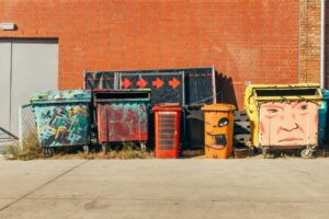 Can you throw a mattress in a dumpster?