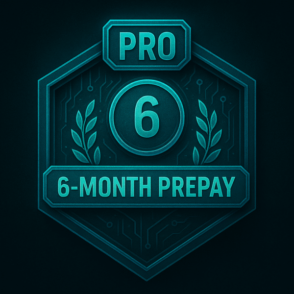 Pro – 6-month Prepay
