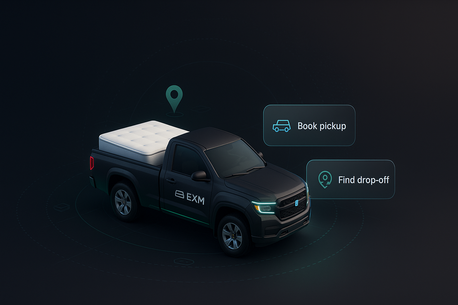Visual roadmap: compare mattress pickup and drop-off in Chicago