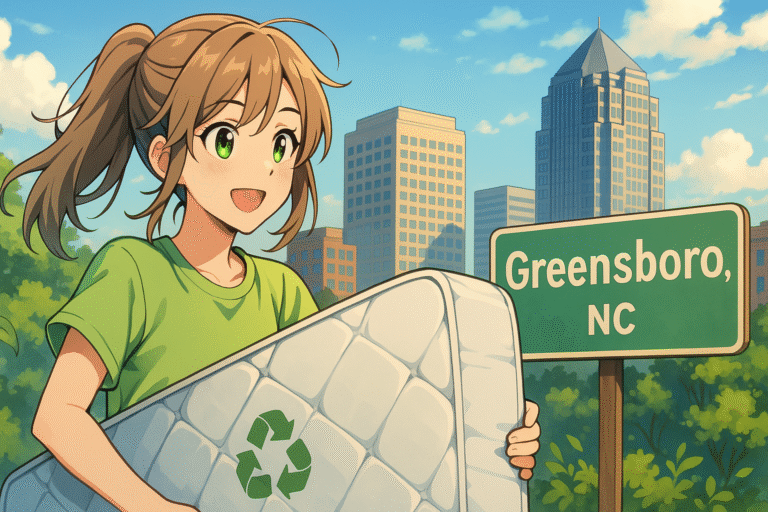 How to dispose of a mattress in Greensboro (quick guide)
