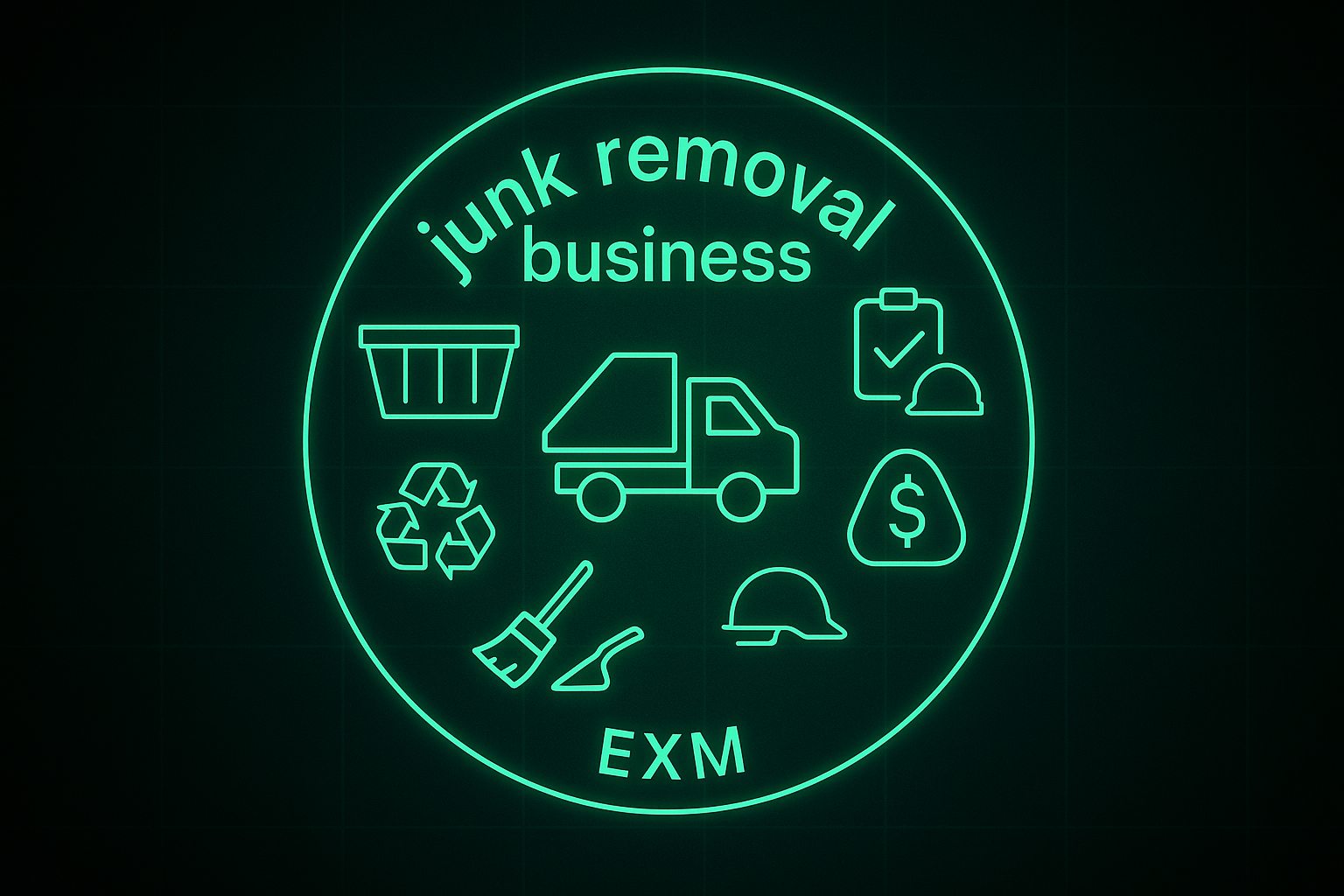 Junk-removal business hub