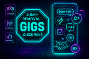 Junk removal gigs: quick wins and how to keep clients