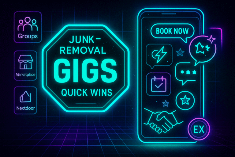 Junk removal gigs: quick wins and how to keep clients