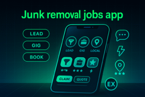 Junk removal jobs app: which apps are worth it?