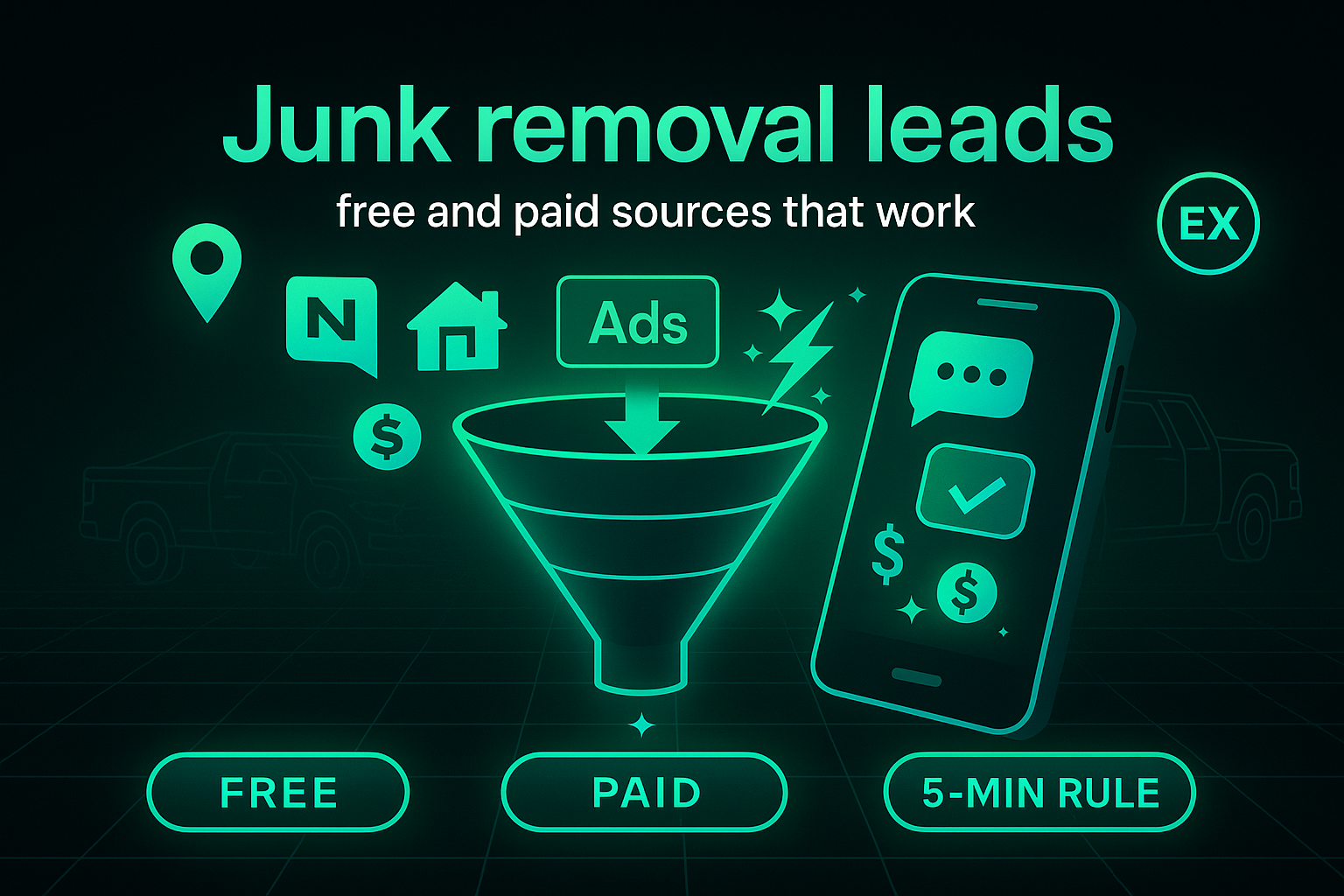Junk removal leads: free and paid sources that work