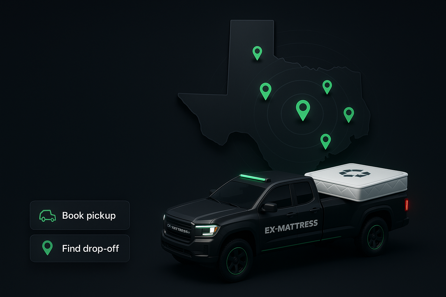 Texas mattress disposal — pickup and drop-off options