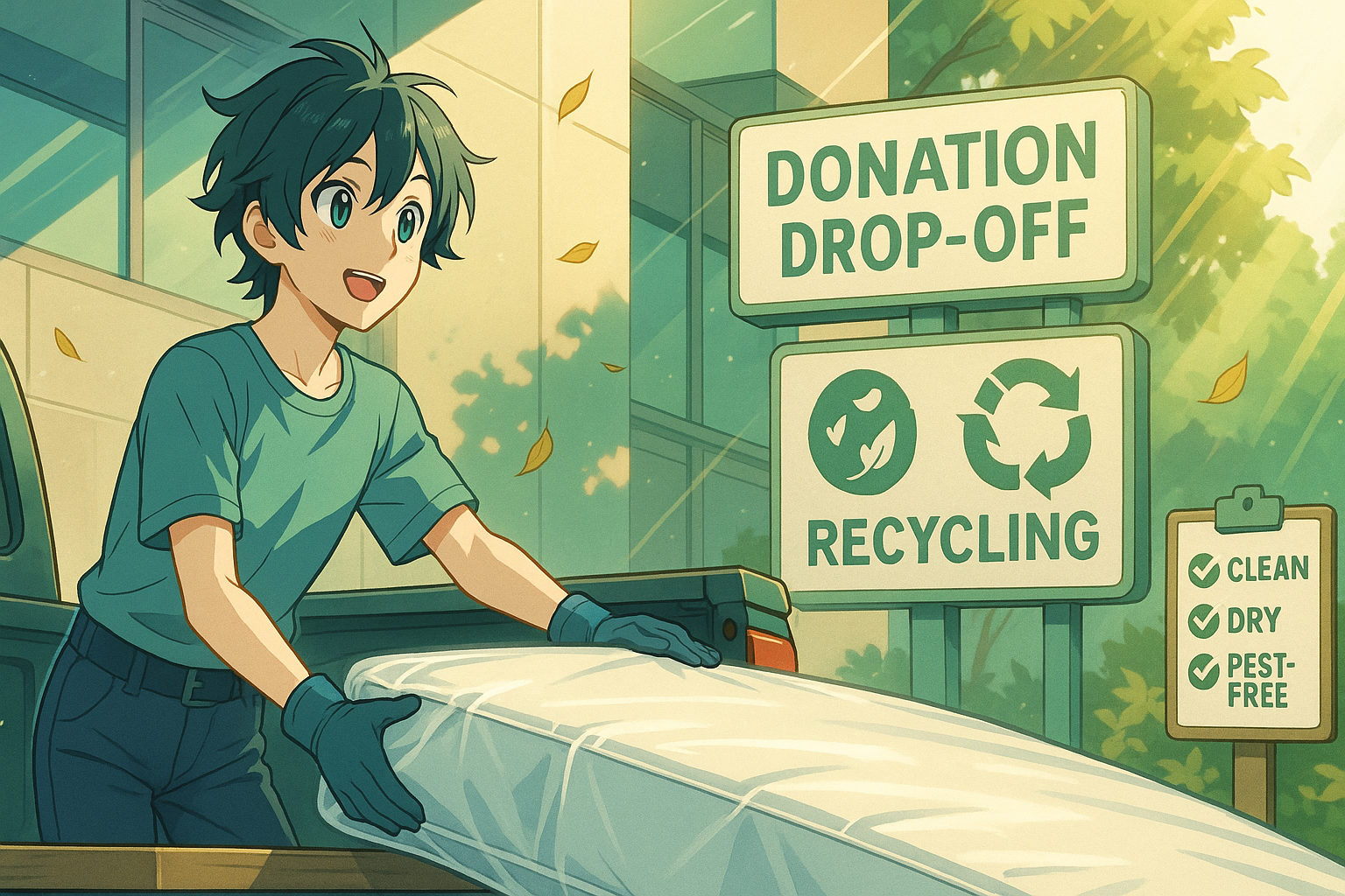 Where to take used mattresses (donation & drop-off)