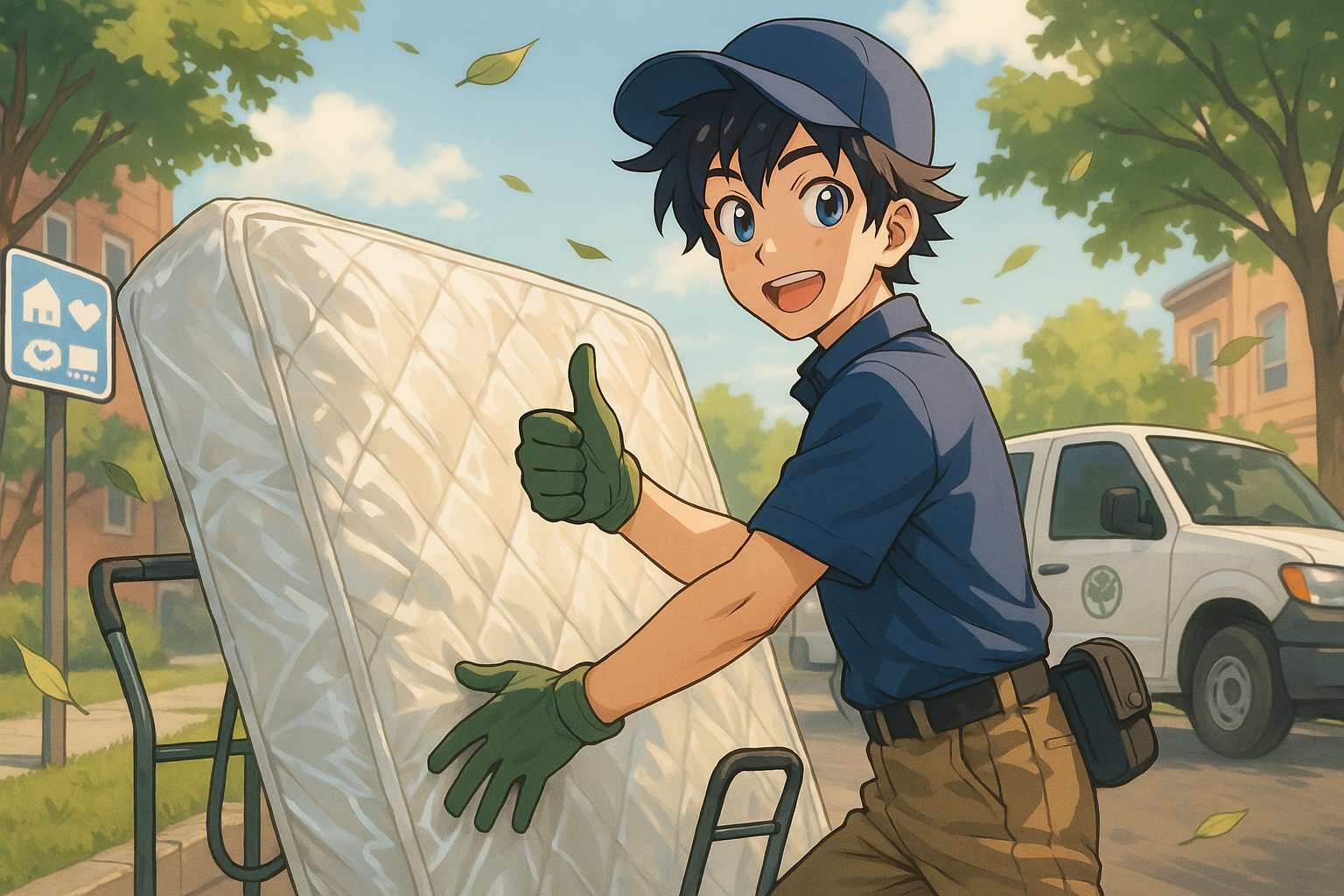 Who picks up old mattresses (pickup options)