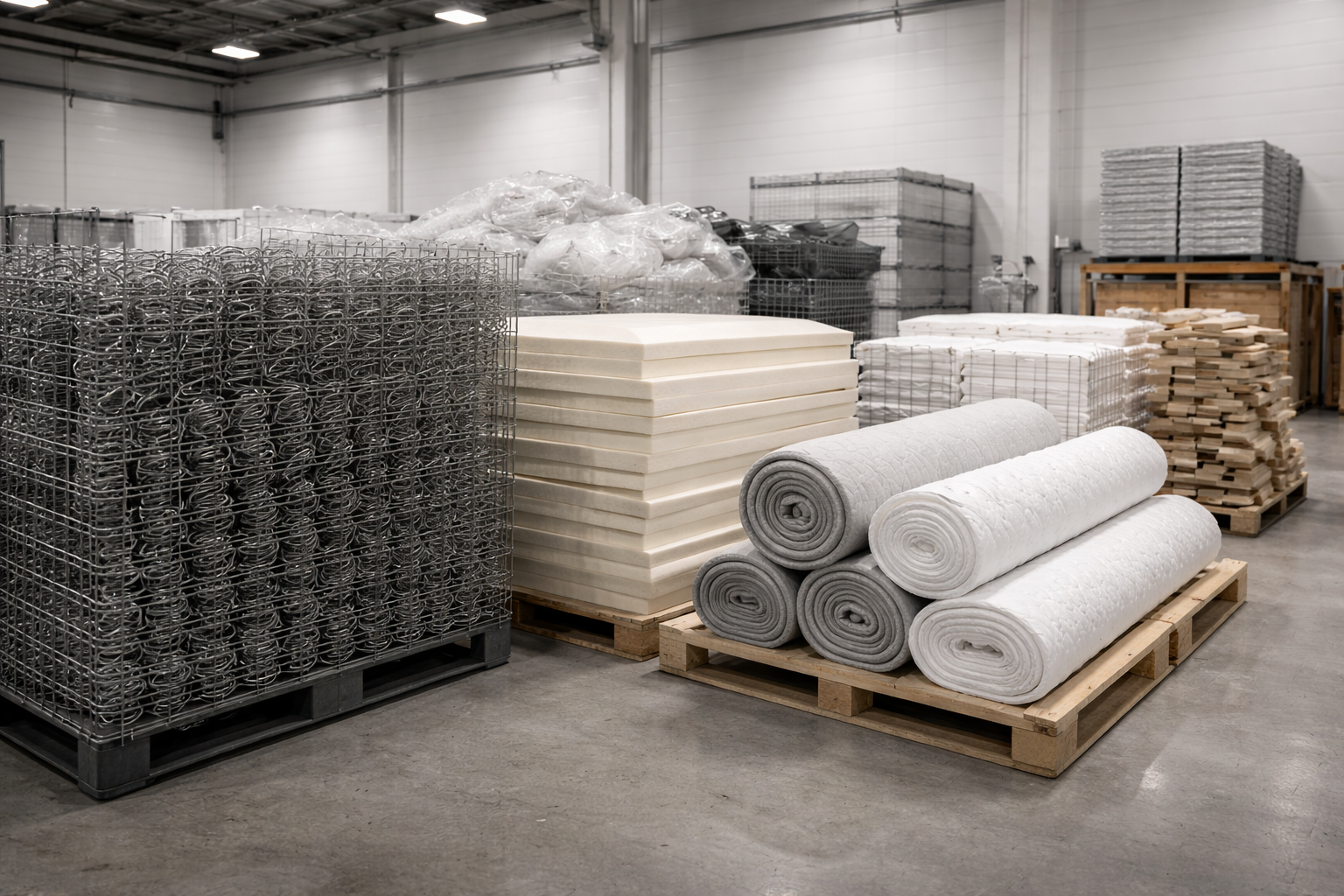 Materials routing concept showing reuse and recycling