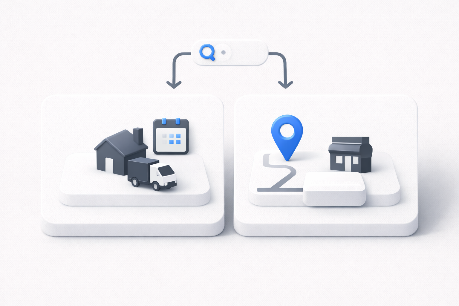 Donation pickup versus drop-off decision flow for mattress donation.